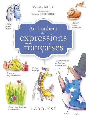 cover image of Au bonheur des expressions françaises